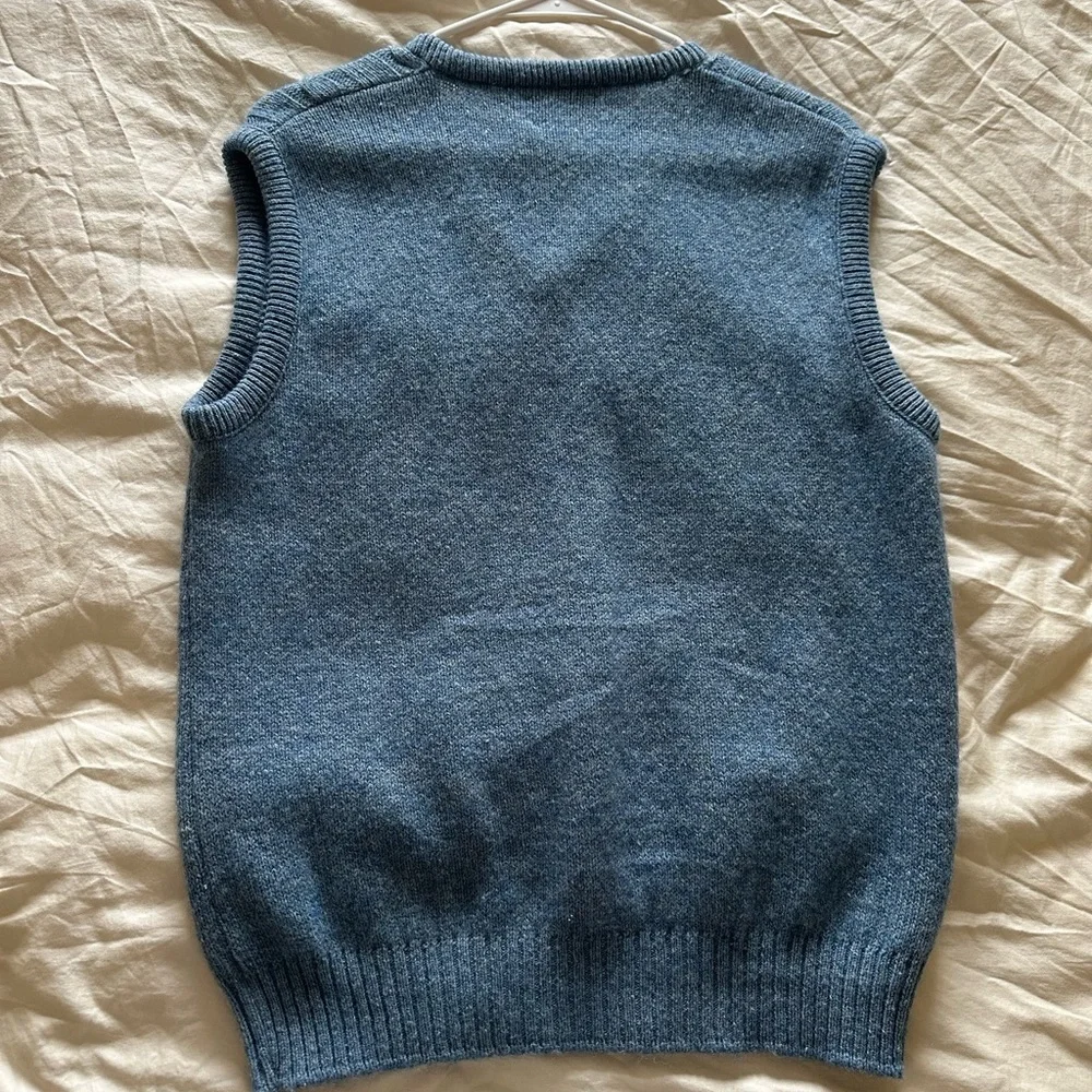Country Squire Blue Sweater Vest
